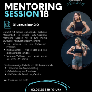 Mentoring Session 18 | Live-Teilnahme